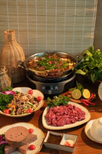 Thắng cố Ngựa Lào Cai chuẩn vị tại Nhà hàng Quang Long